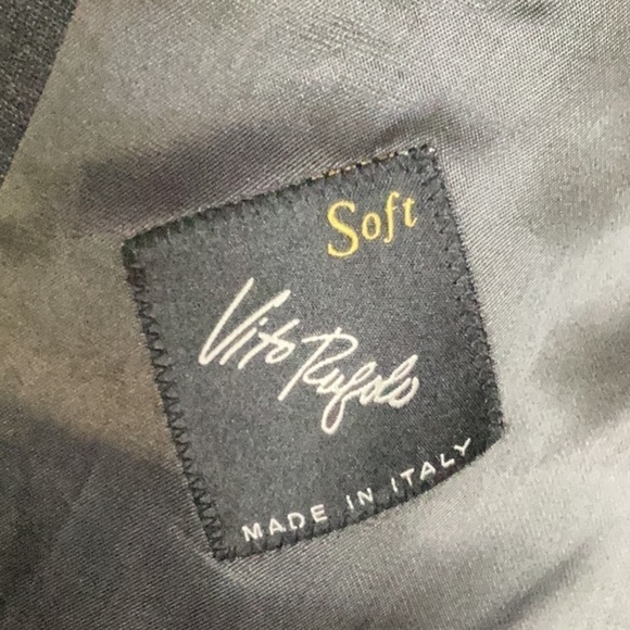 Vito Rufolo Soft/Reda Fabric/Black Men's Sports Coat/Suit Jacket - Picture 11 of 15